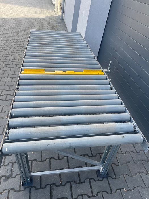 podajnik przenośnik rolkowy taśmowy rolki transportowe regały lady