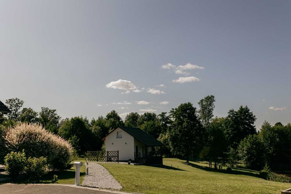 Domek całoroczny do wynajęcia nad wodą "Zacisze Olszyny"