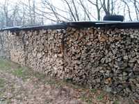 Drewno kominkowe sezonowane, 2 letnie, suche czereśnia, buk