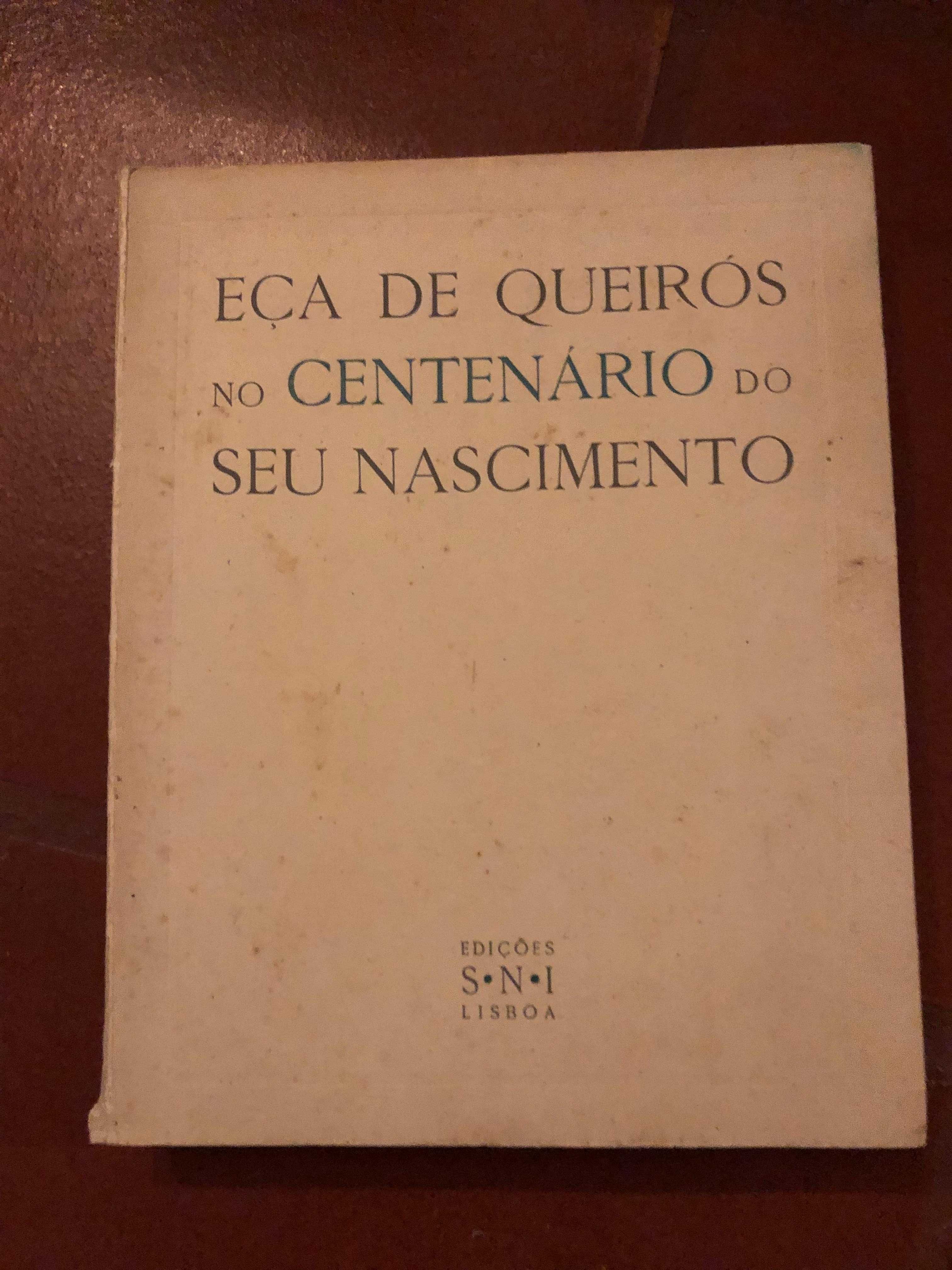 Livro Raro: EÇA DE QUEIRÓS no Centenário do seu Nascimento