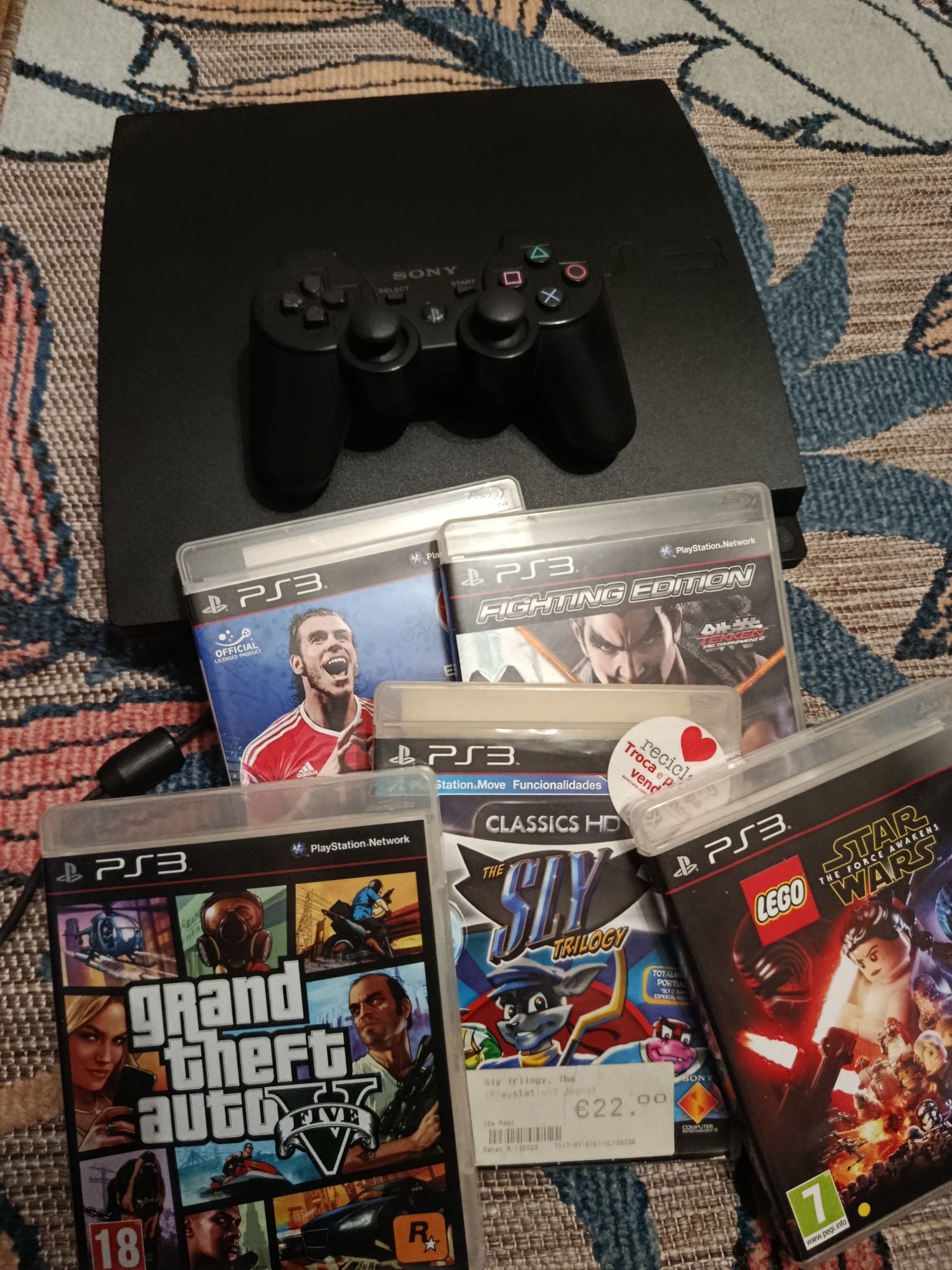PlayStation 3 com jogos