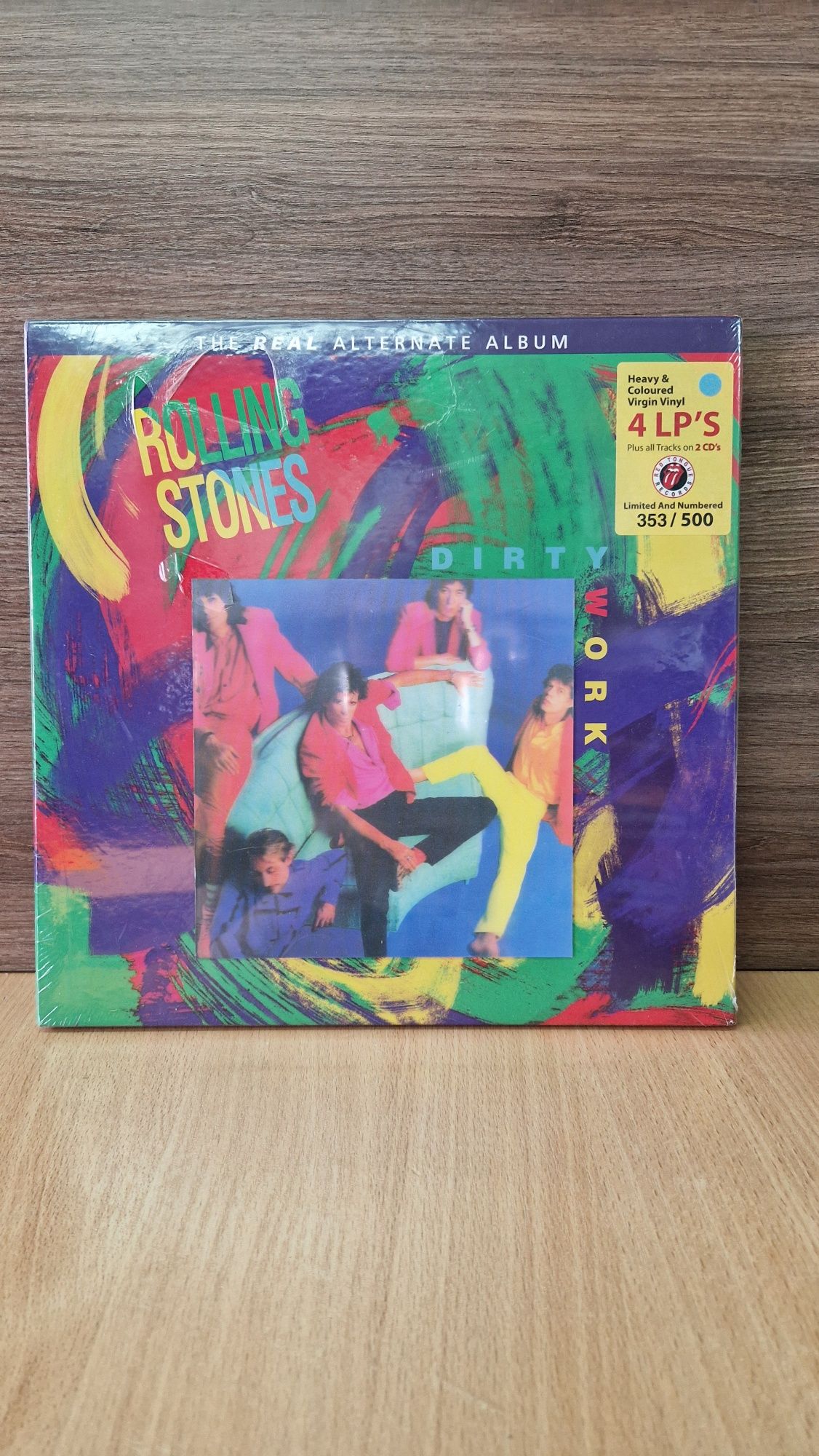 Бокс-сет вінилу The Rolling Stones "Dirty Work"