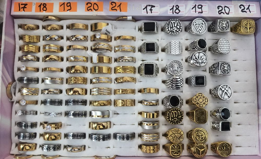 Кольца Stainless Steel медицинская сталь