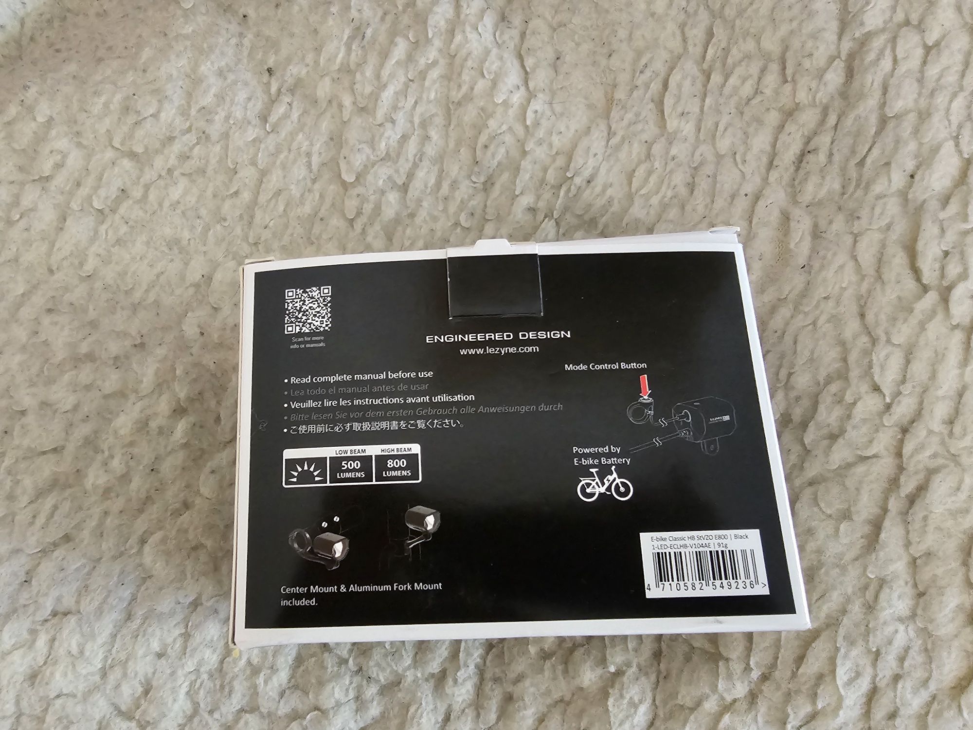 Lampka lezyne stvzo e800