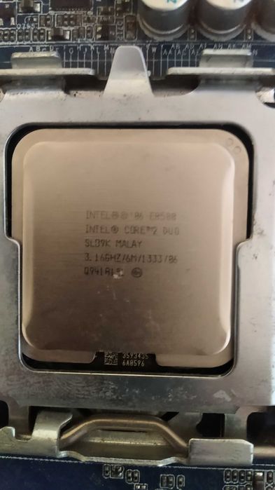 Материнская плата ASRock G41M-VS на 775 socket+процессор+память