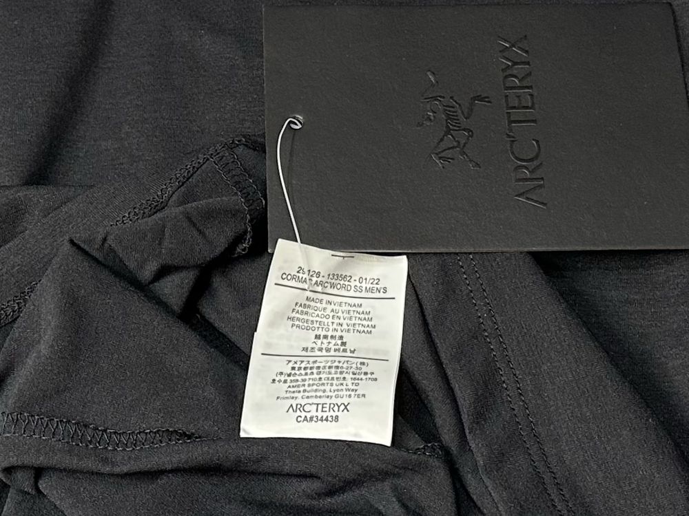 Чоловіча футболка Arc’teryx Cormac Arc’Word SS Men’s