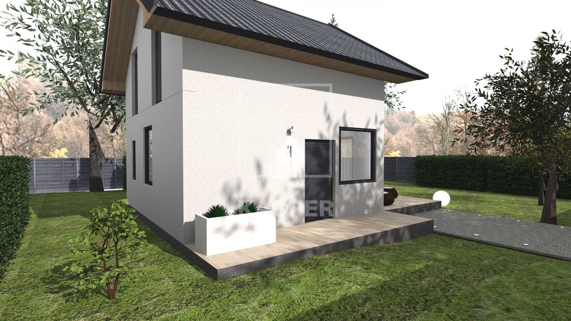 Projekt domu 35m2