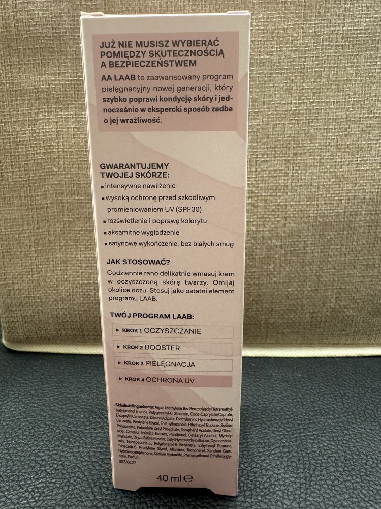 AA Laab 100% Centella B12 krem SPF30