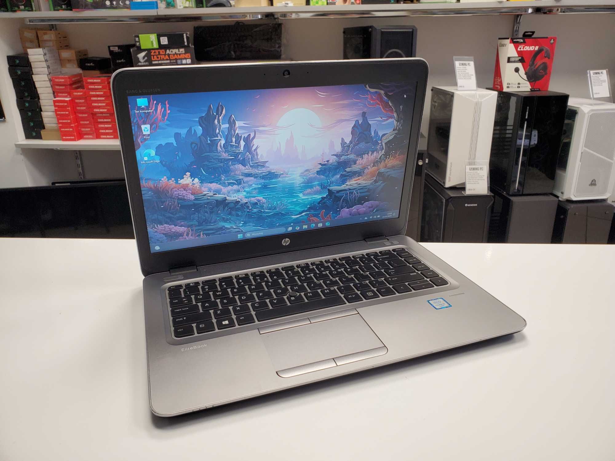 Laptop HP 840 G3 i5-6200U 8GB DDR4 128GB SSD M.2 HDMI USB-C SIM Win 11