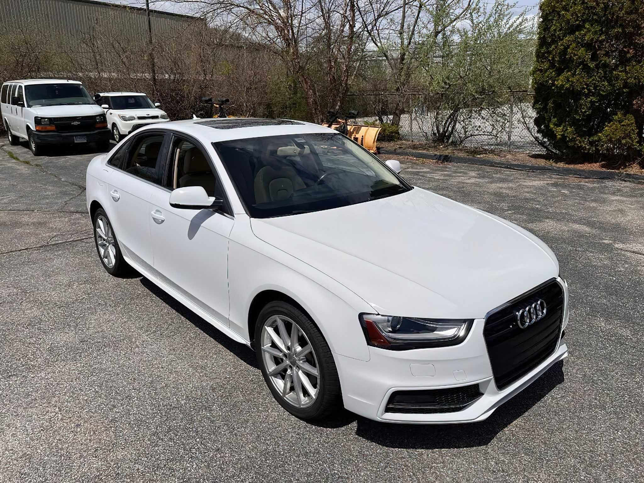 Audi A4 2015 White