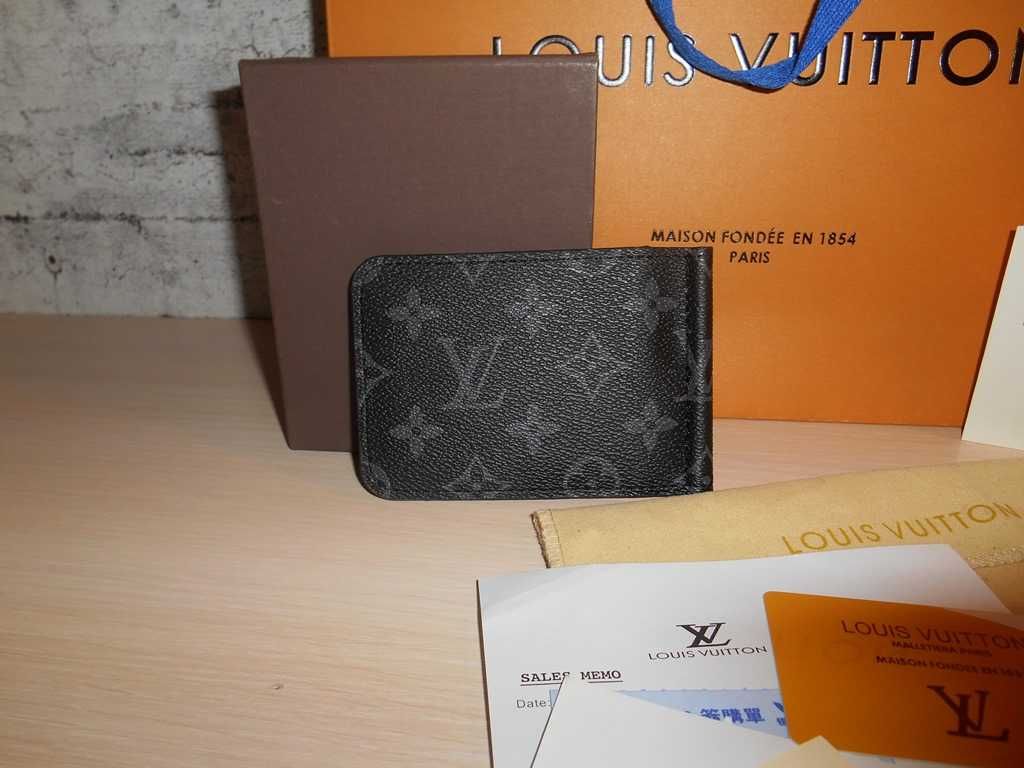 KLIP DO pieniandze PORTFEL MĘSKI Louis Vuitton, skórа 33-78