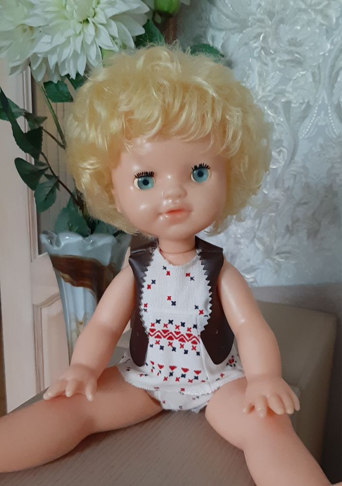 Кукла ГДР в хорошем состоянии