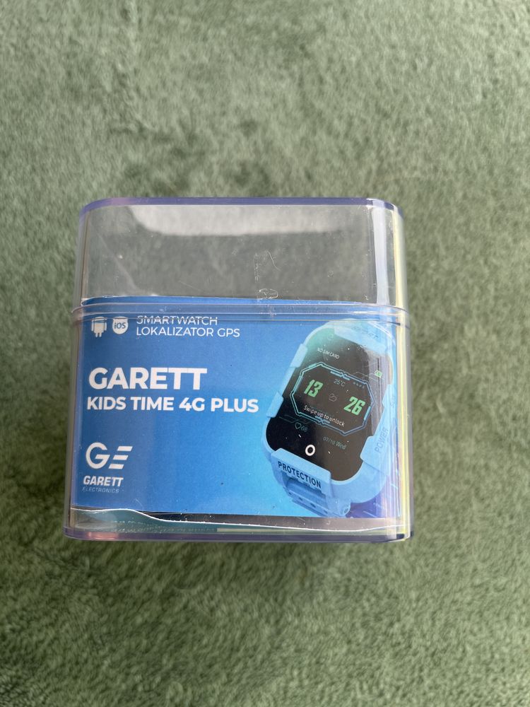 Smartwatch kids time 4G plus black GARE