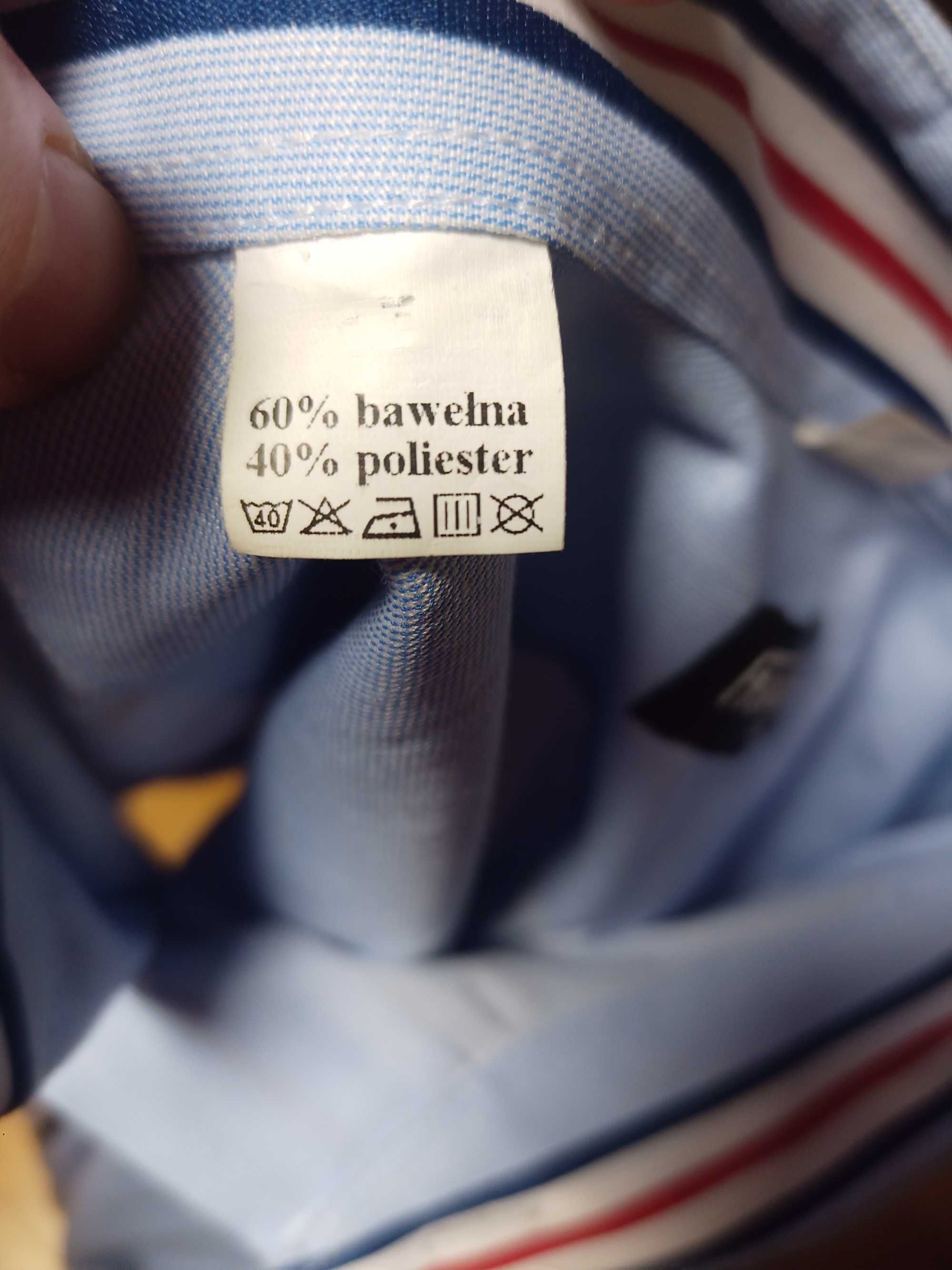 Koszulka męska rozmiar M niebieska