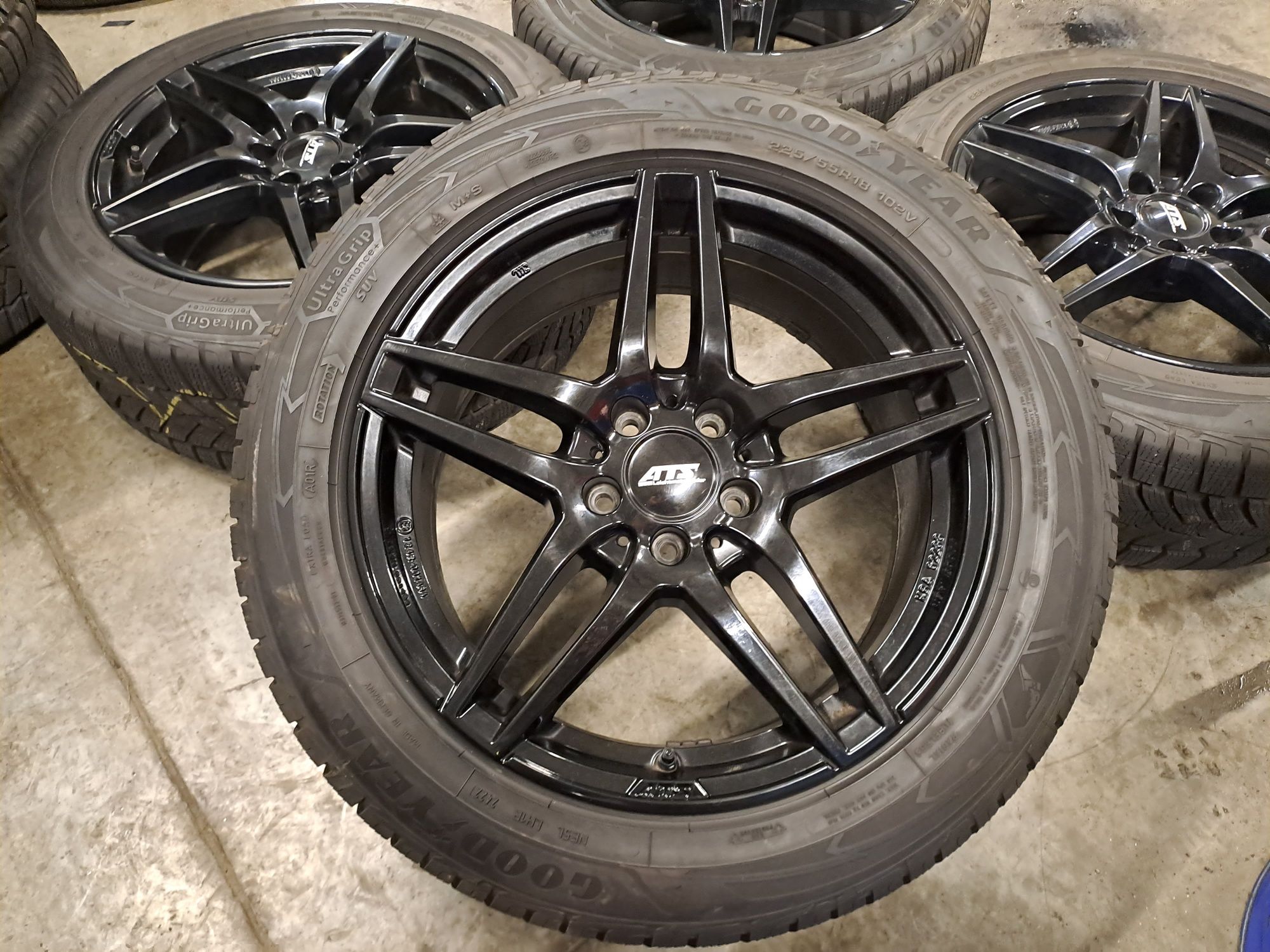 Felgi aluminiowe ATS 18" 5x112 8j et38 audi seat skoda vw