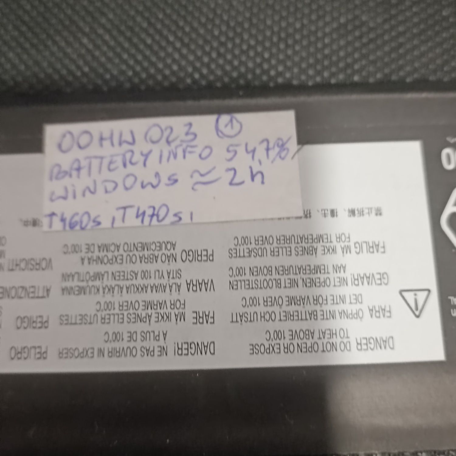 Oryginalna Bateria LENOVO SB10F46461 , 00HW023 (1)