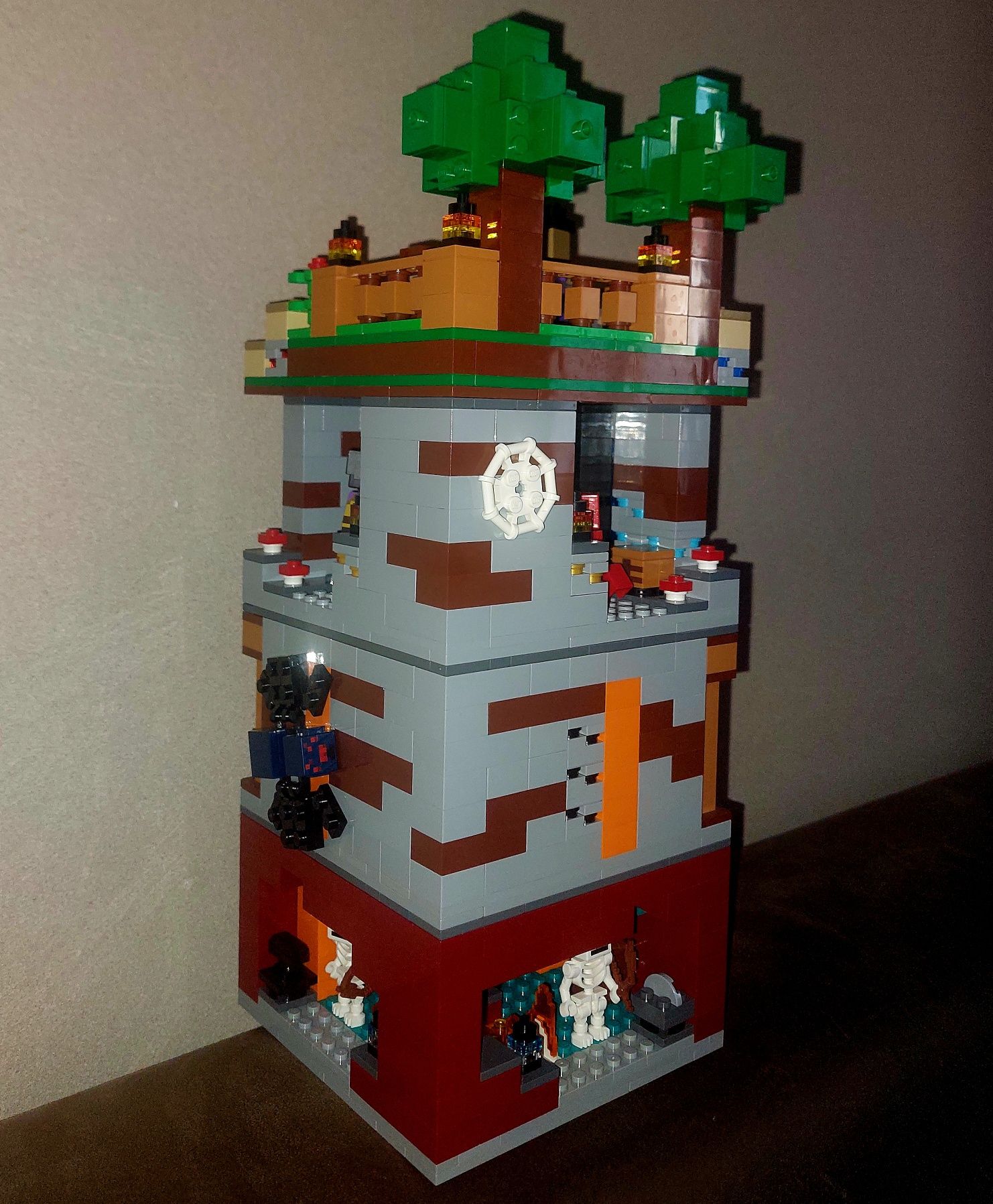 Lego Minecraft, лего майнкрафт, оригинал, минифигурки, конструктор.