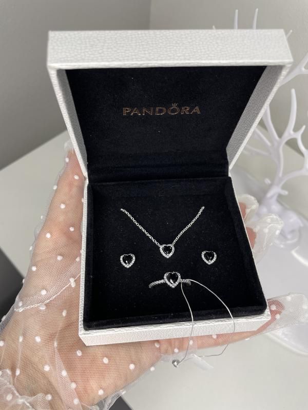 Набір прикрас pandora червоне серце