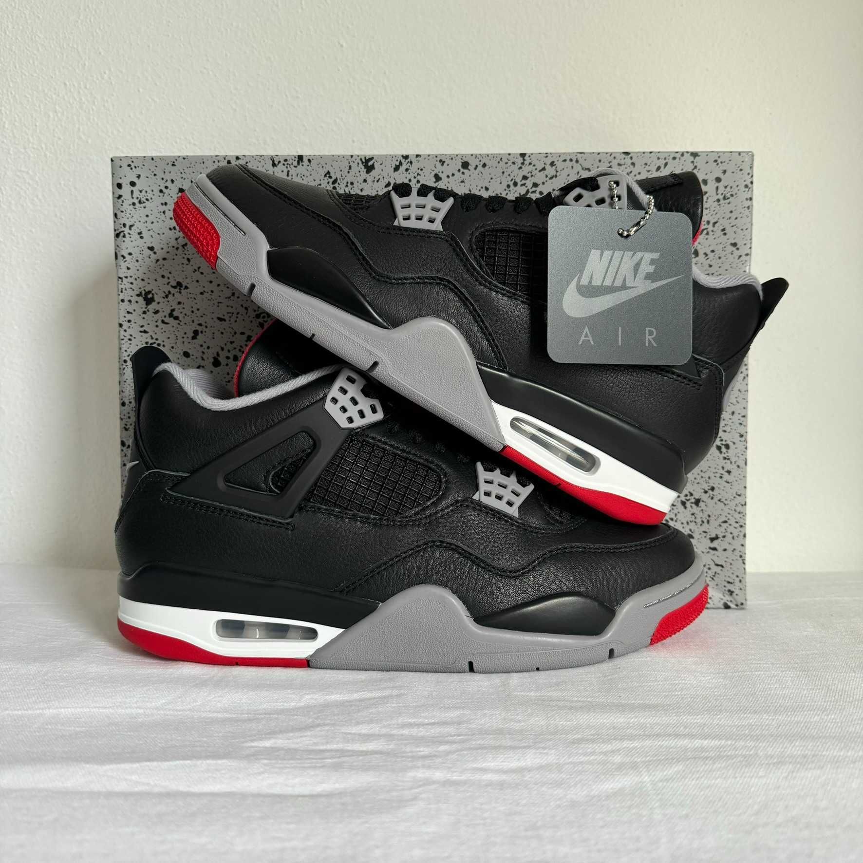 Air Jordan 4 "Bred Reimagined" - Tamanhos 41 / 42