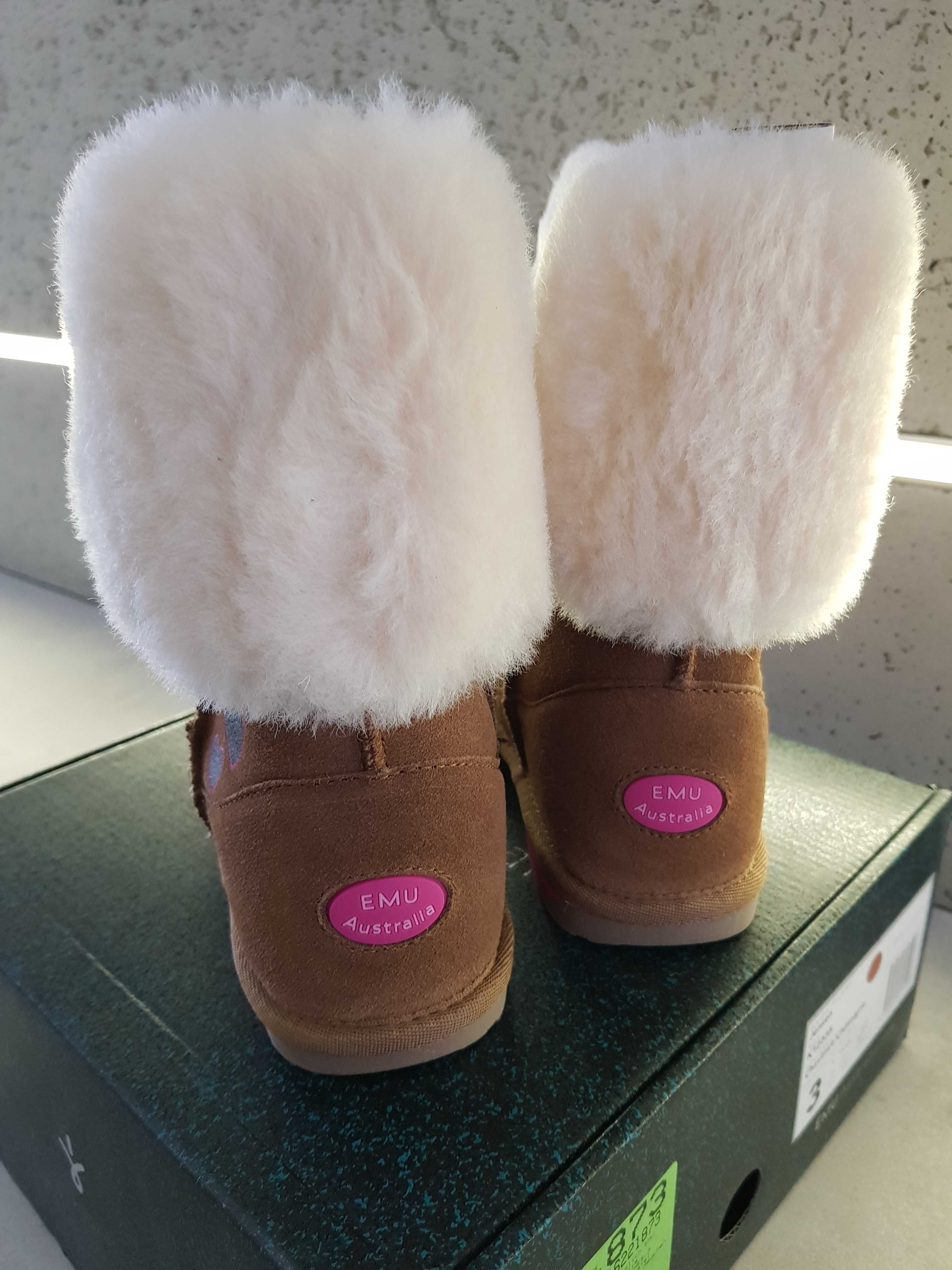 Buty EMU Australia Jensen  K12335 Chestnut/Chataigne EU.35