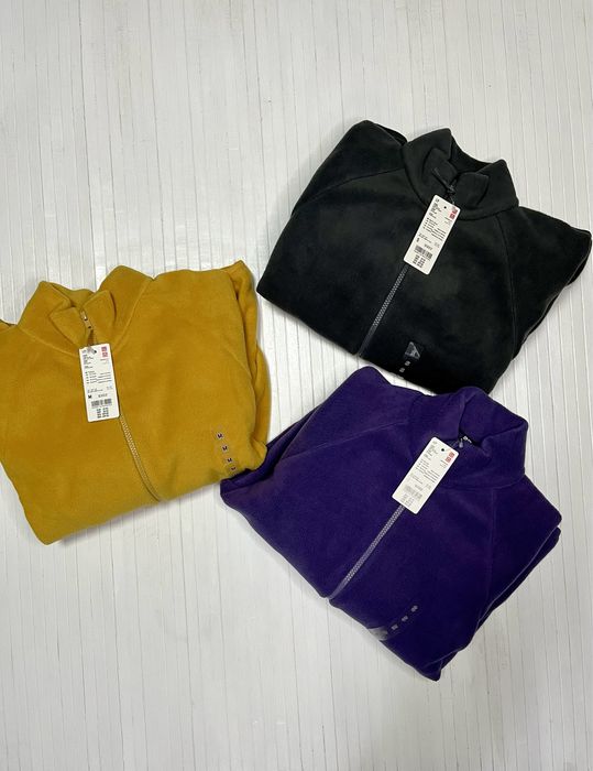 Флиски Uniqlo меховушки шерпа флісова кофта зіп худі