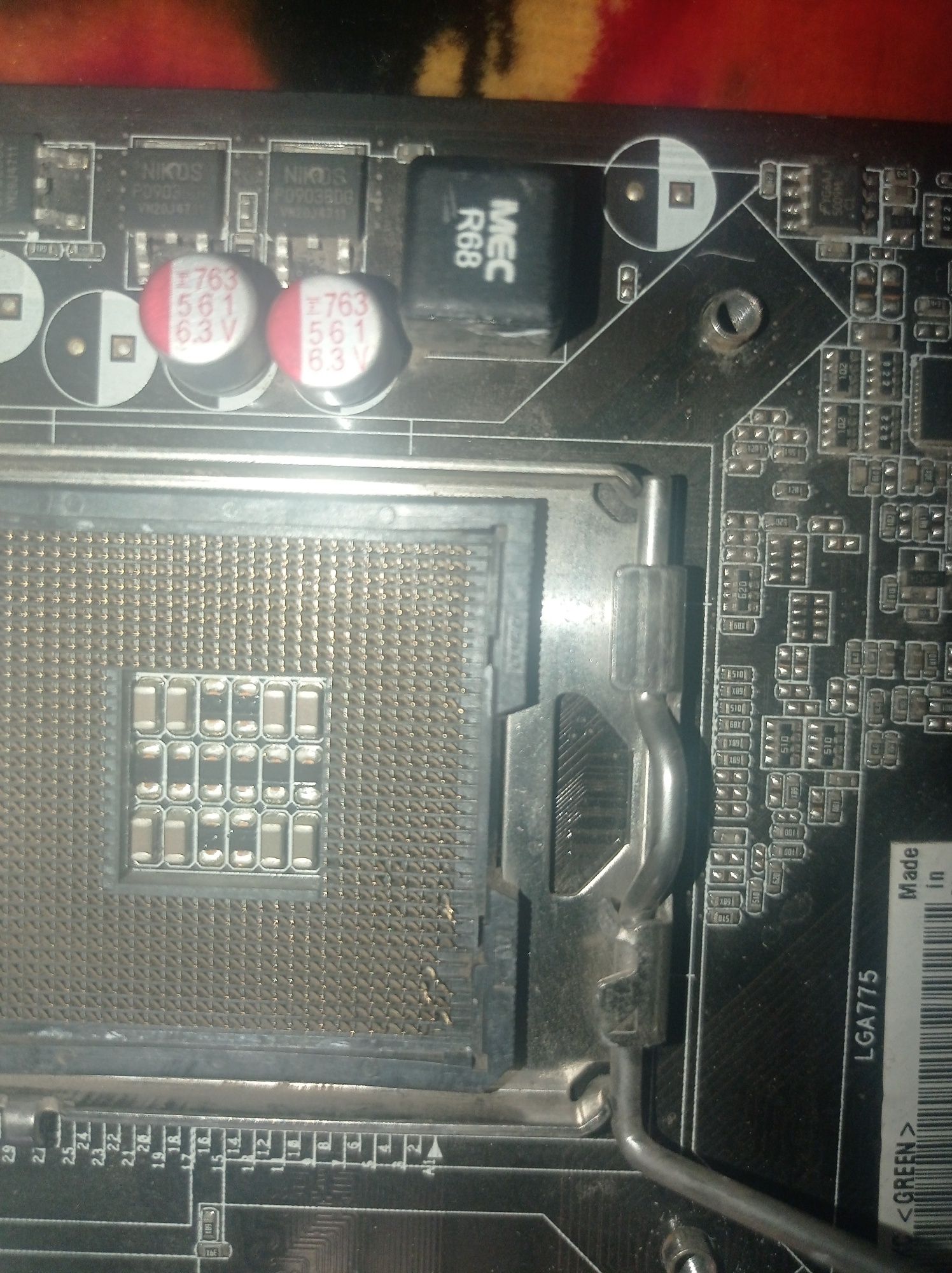 М. плата ASUS P5K SE+1 ГБ DDR2 667 мгц RAM+ куллер та проц інтел опис
