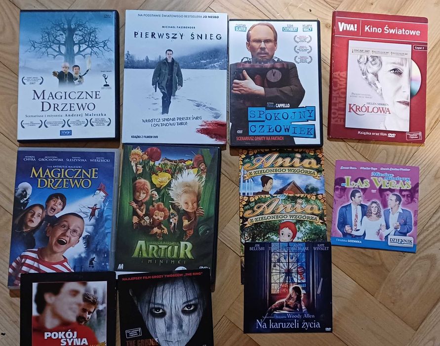 Używane płyty dvd z filmami