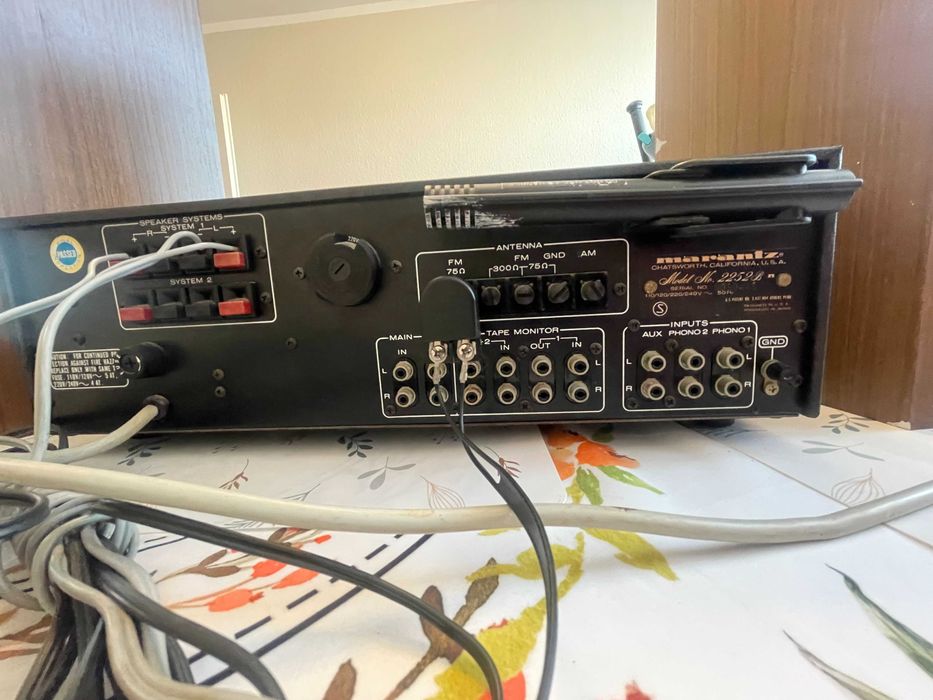 Amplituner Marantz 2252B z kolumnami vintage