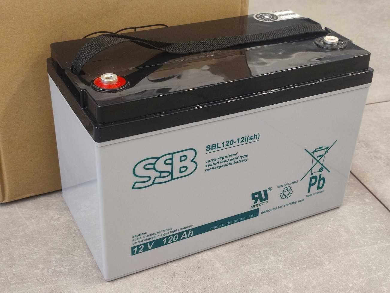 Акумулятор гелевий SSB SBL 150AH AGM ДБЖ під інвертор ups упс