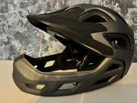 Kask rowerowy full face Creek z przyłbicą 57-60