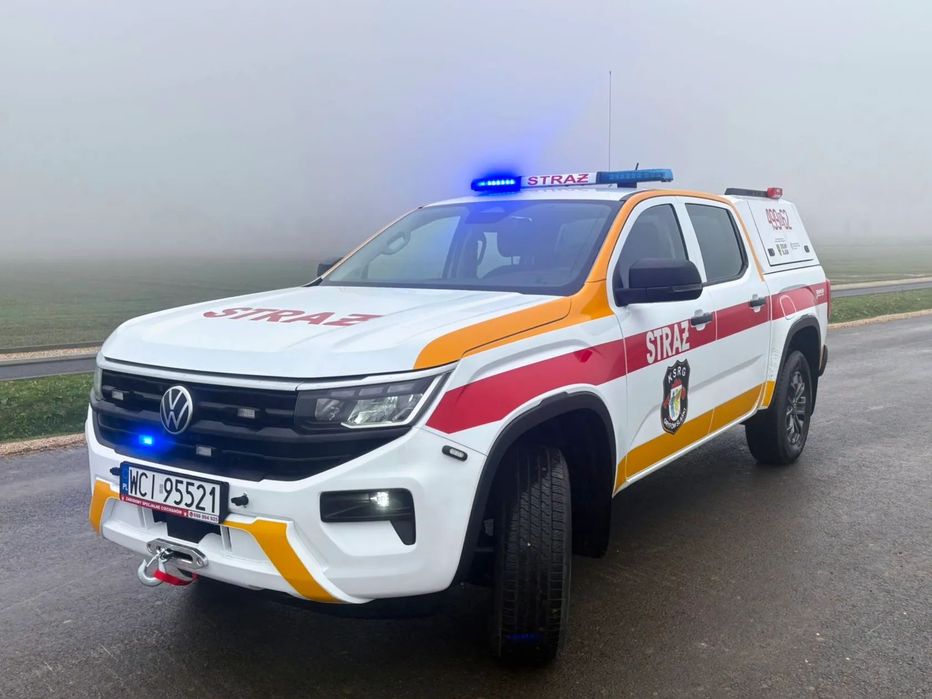 Volkswagen AMAROK Specjalny Pożarniczy  Straż Idealny dla OSP PSP Strażacki