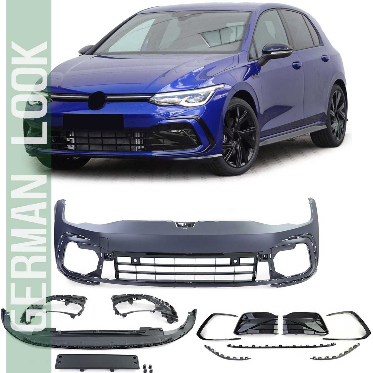 Para-choque frontal R-Line R-look para VW Golf 8 a partir de 2019