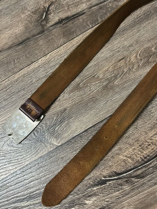 D&G big logo belt / dolce gabbana вінтажний шкіряний ремінь