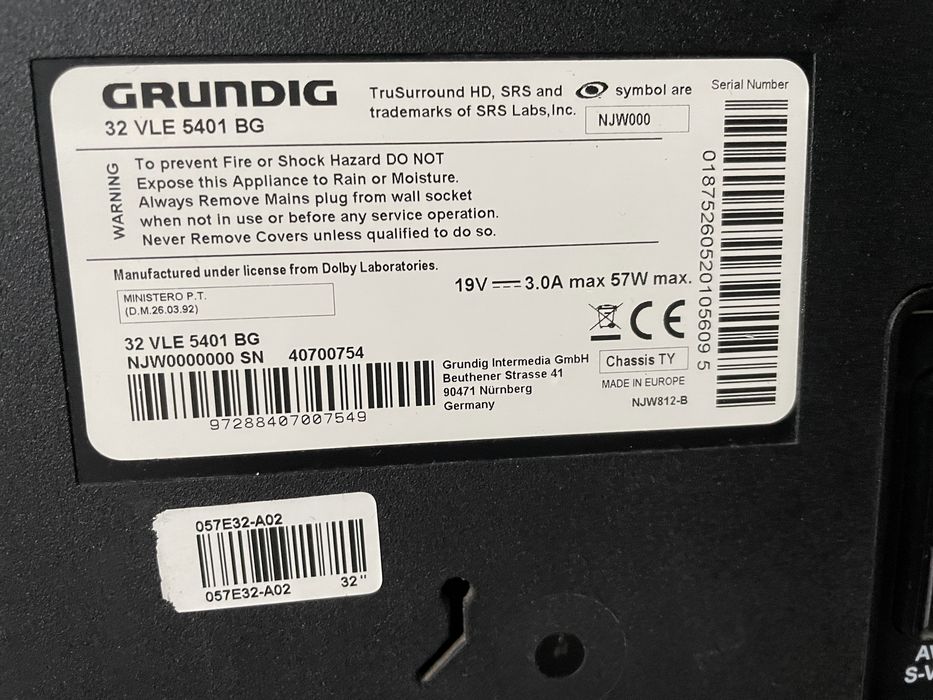 Grundig 32 z mala wada