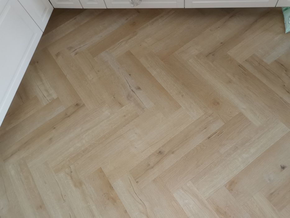 Panele winylowe jodełka dąb salamanca 4,5 mm home inspire