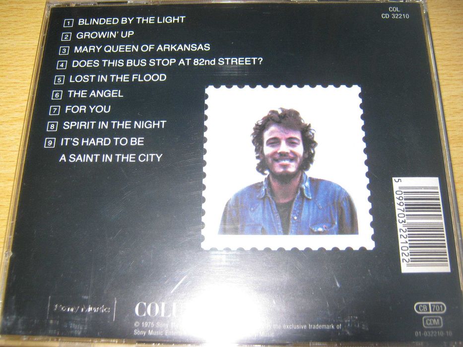 Bruce Springsteen Greetings From Asbury Park N.J. CD