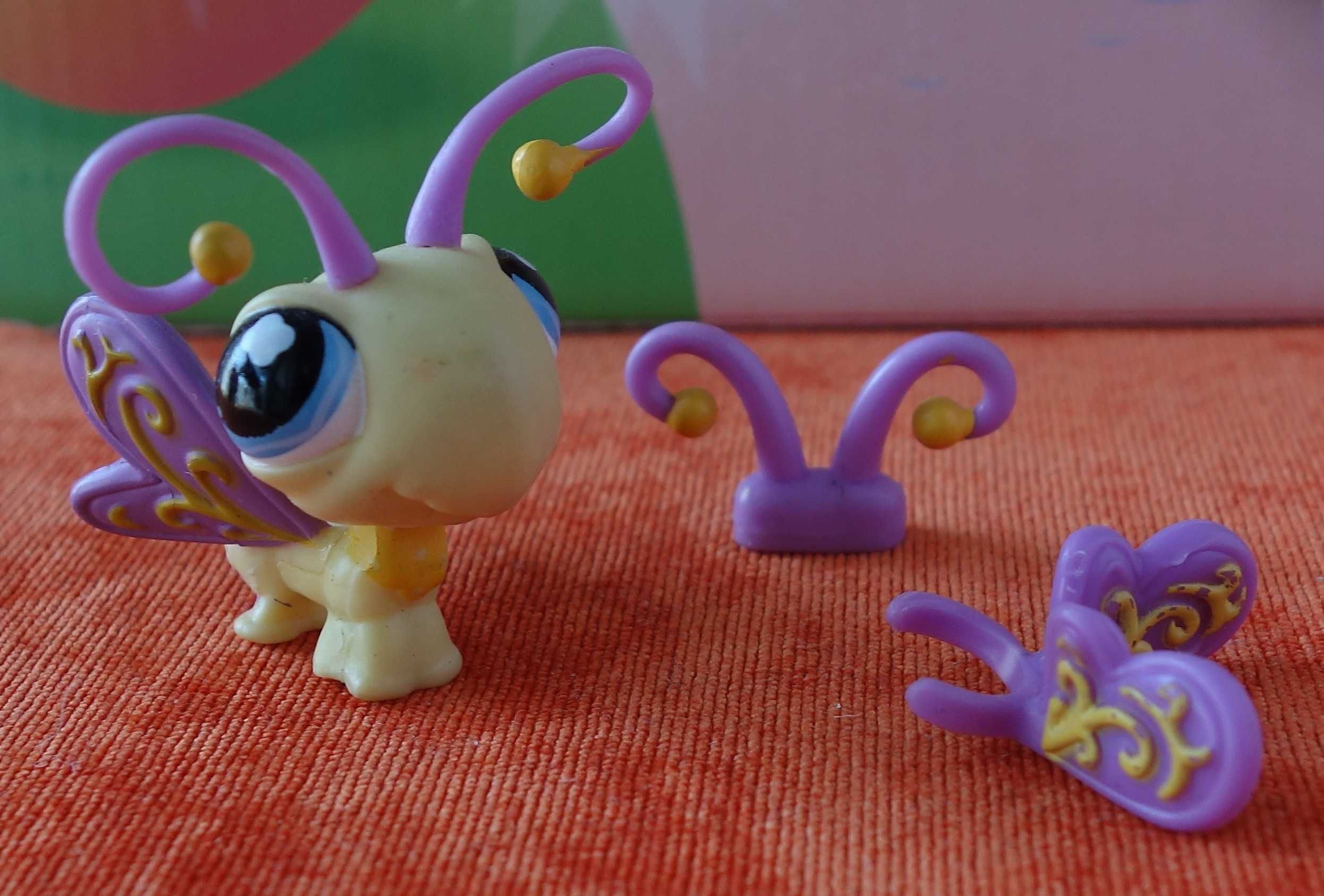Littlest Pet Shop, LPS - figurka motyl #621 HASBRO