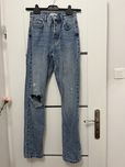 jeansy straight leg XS