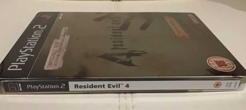 Resident Evil 4 Limited Edition UK PAL PS2 (Novo selado)