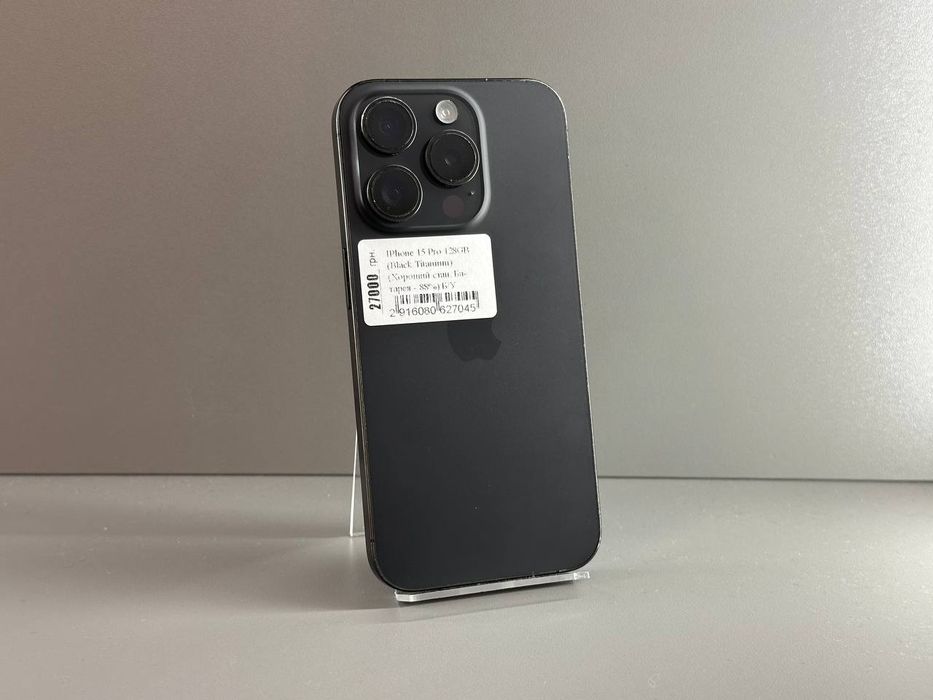 Iphone 15 Pro Black Titanium 128GB