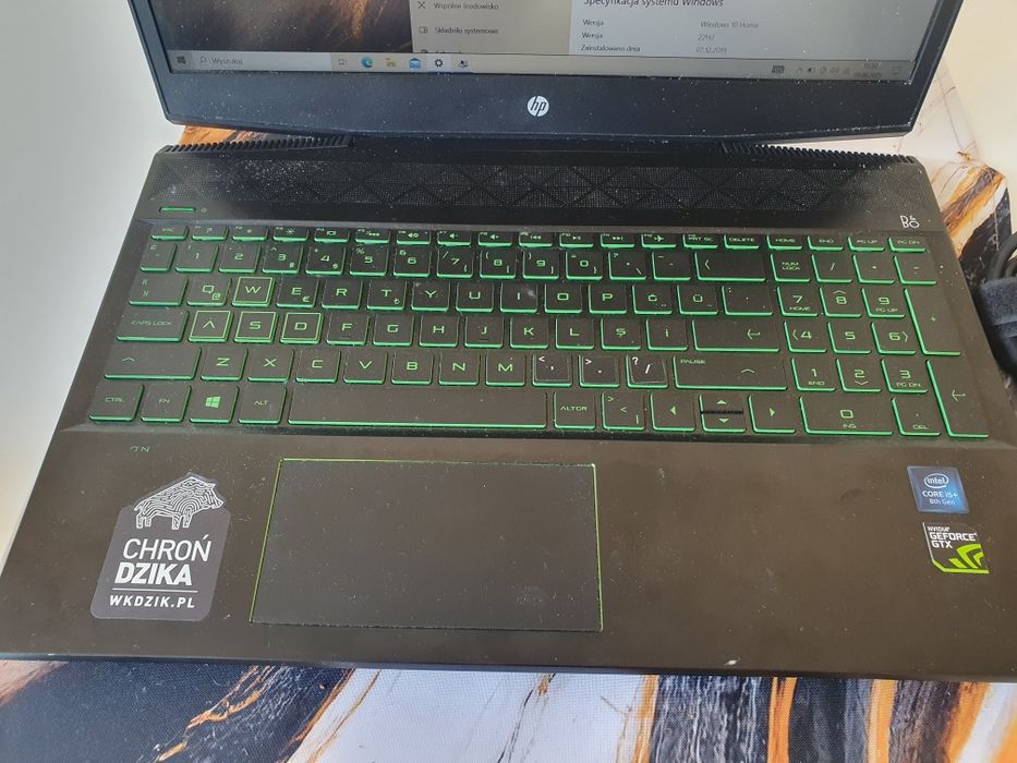 Hp Gaming 15 i5 / gtx 1050 ti