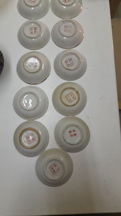 Mini taças motivos chineses