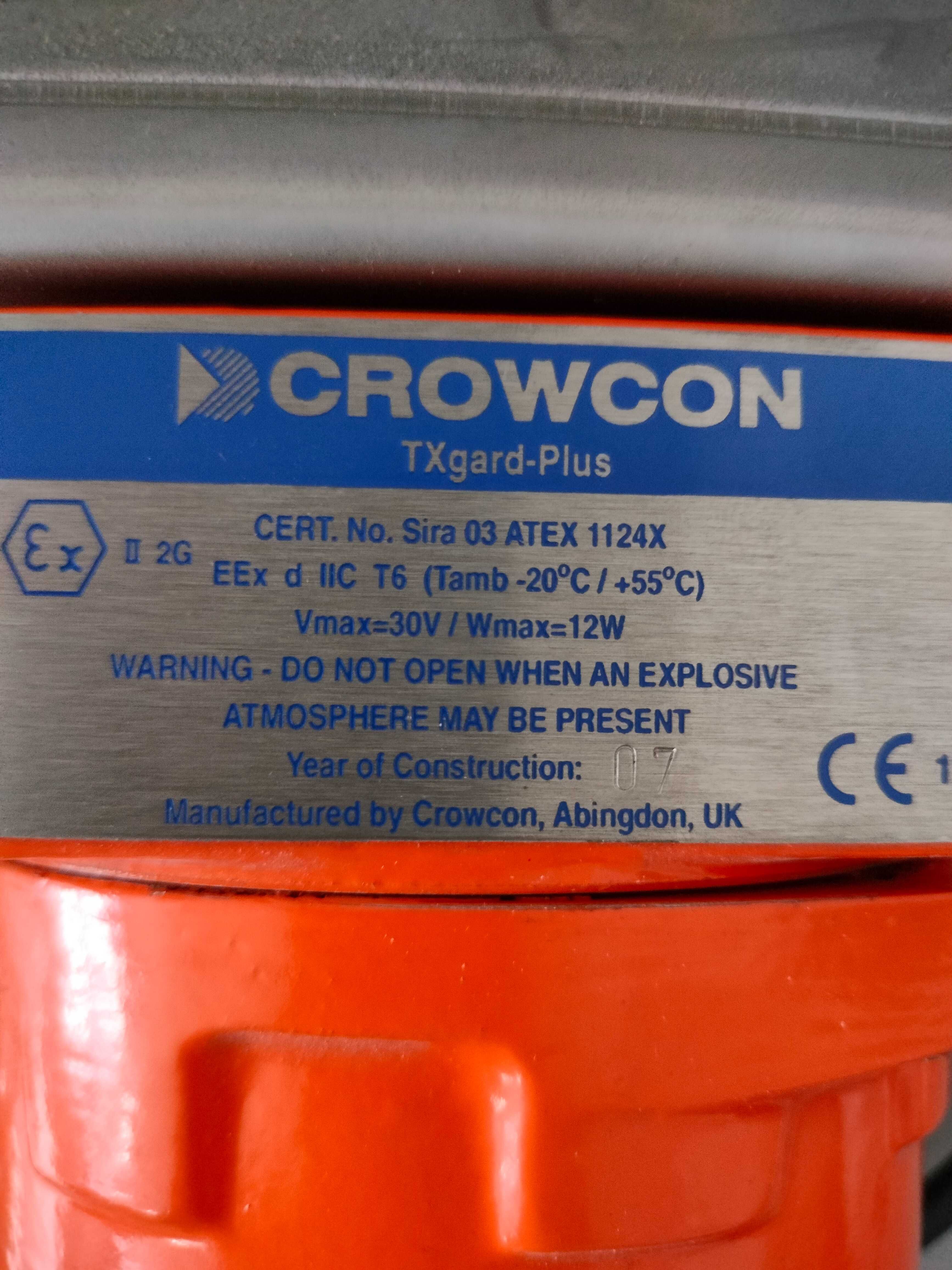 Detektor gazu Crowcon Txgard-Plus nowy