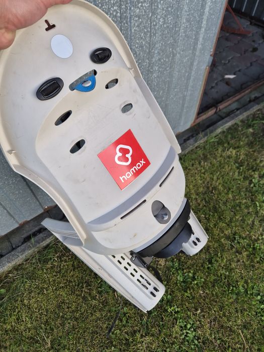 Fotelik rowerowy HAMAX Smiley + kask