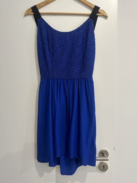 Vestido azulão Mango, tamanho XS (como NOVO