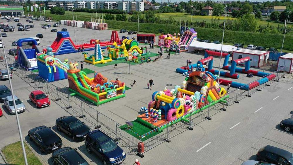 Wynajem długoterminowy Dmuchańce Zjeżdżalnia Zamek dmuchany Dmuchaniec