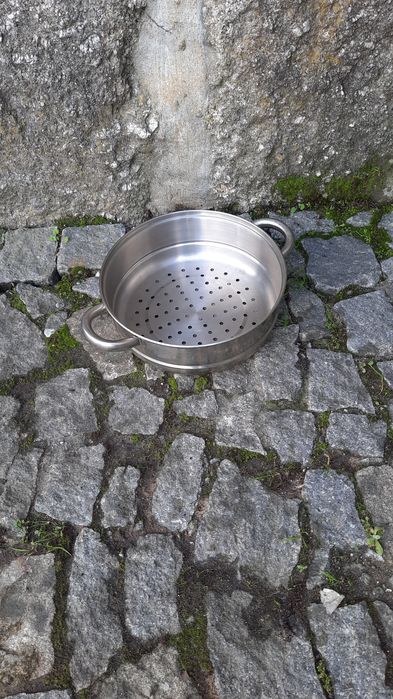 Assador de castanhas em inox