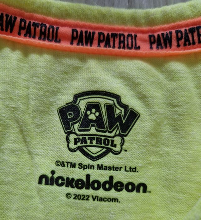 Podkoszulek dziecięcy Psi Patrol  F&F r 98