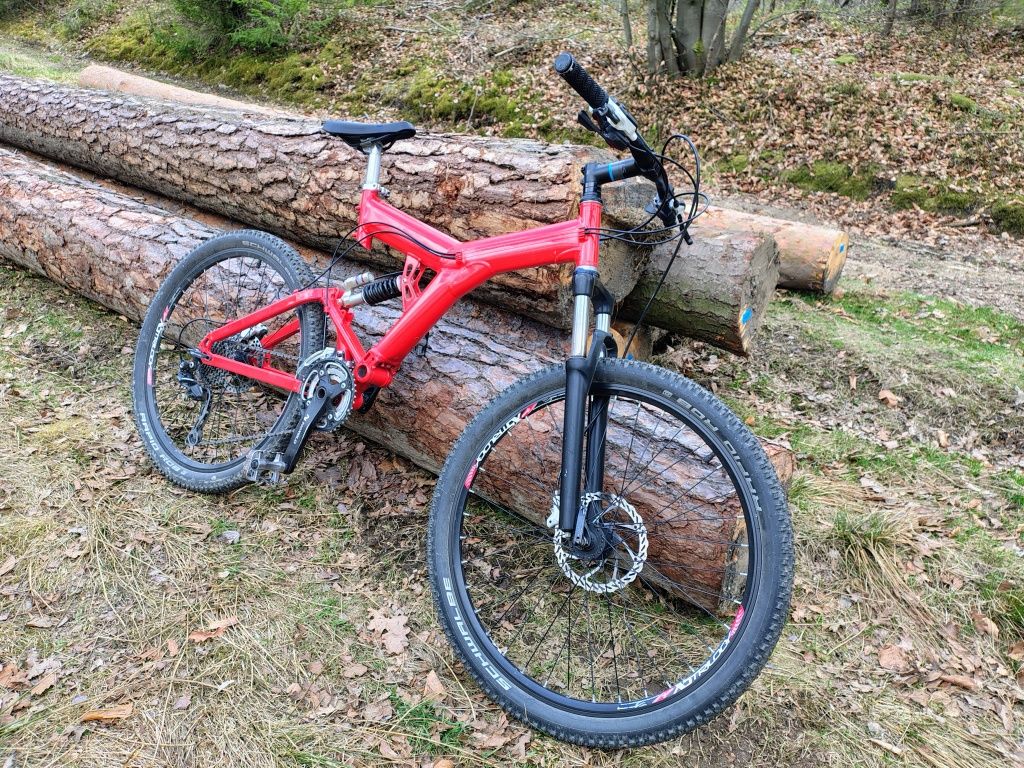 Rama rowerowa MTB full + damper