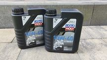 Olej silnikowy LIQUI MOLY Motorbike 4T 10W-40 Street 2x1L